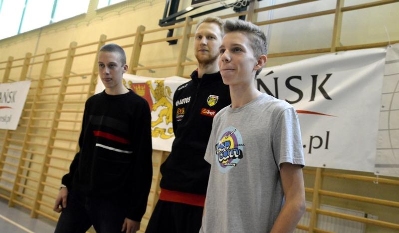Siatkarze Lotosu Trefla Gdańsk trenowali w Chojnicach (GALERIA)