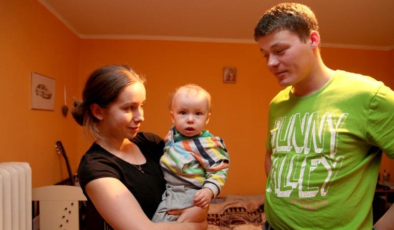 Rodzice walczą z nowotworem oka Jasia