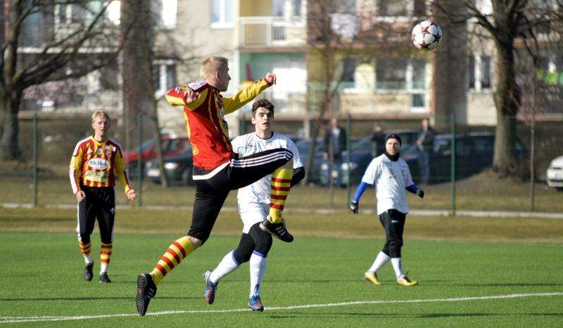 Gol Adama Dudy dał zwycięstwo Chojniczance w sparingu (GALERIA)