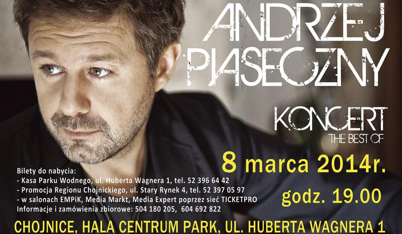 Andrzej Piaseczny zagra w Chojnicach. Wygraj bilet