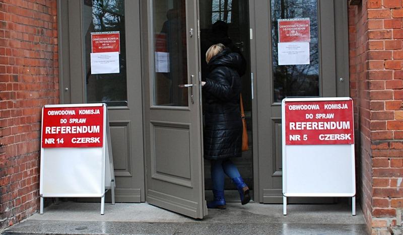 Trwa referendum w gminie Czersk (INFORMACJE NA ŻYWO)