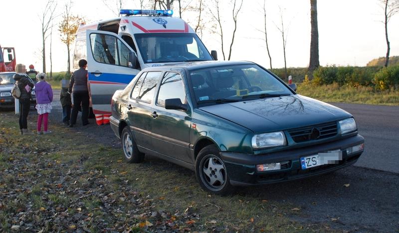 Kolizja na berlince w Szlachetnej (FOTO)