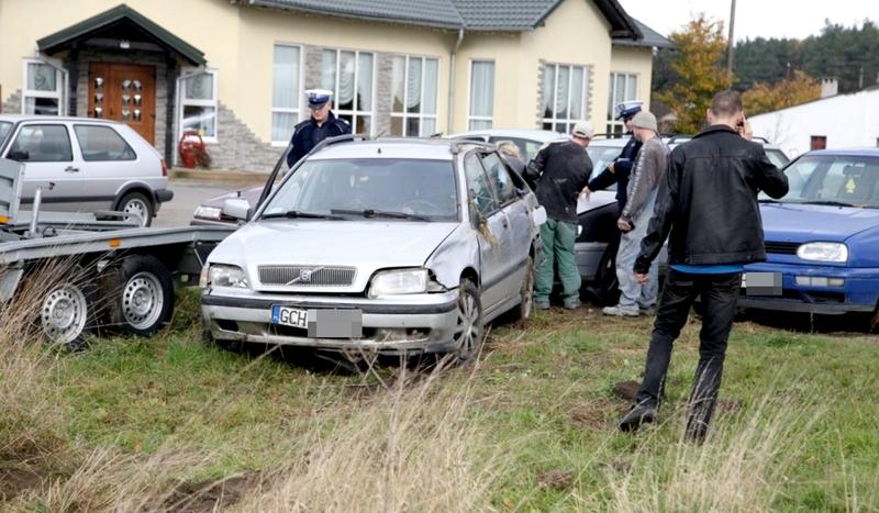 Kolizja na drodze do Brus (FOTO)