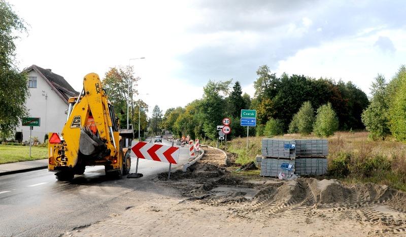 Modernizacja ulicy 21 Lutego w Czersku