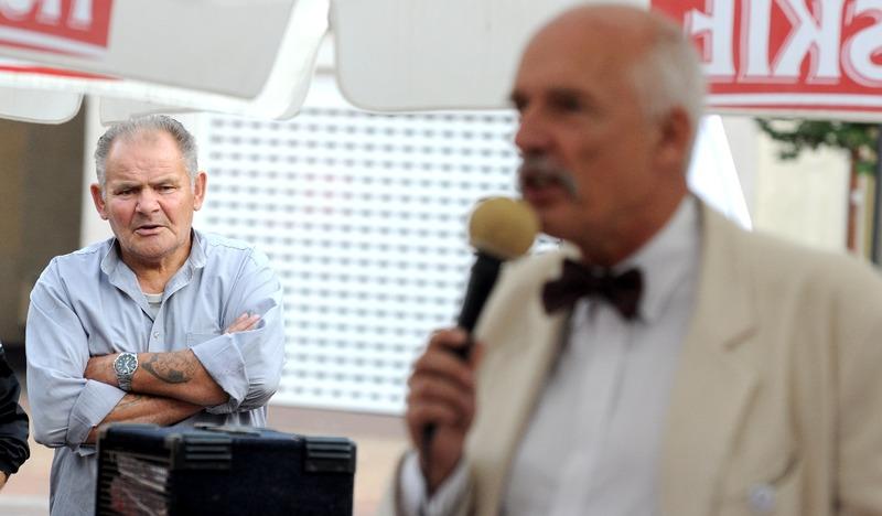 Janusz Korwin-Mikke w Chojnicach i Czersku (FOTO)