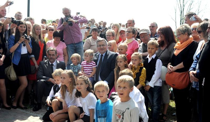Prezydent Komorowski w Chojnicach