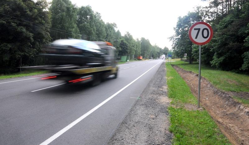 Uwaga! Przed Czerskiem trzeba zwolnić