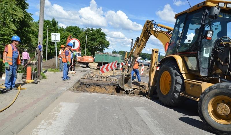 Kolejny problem drogowy w Chojnicach. Objazd nieprzejezdny