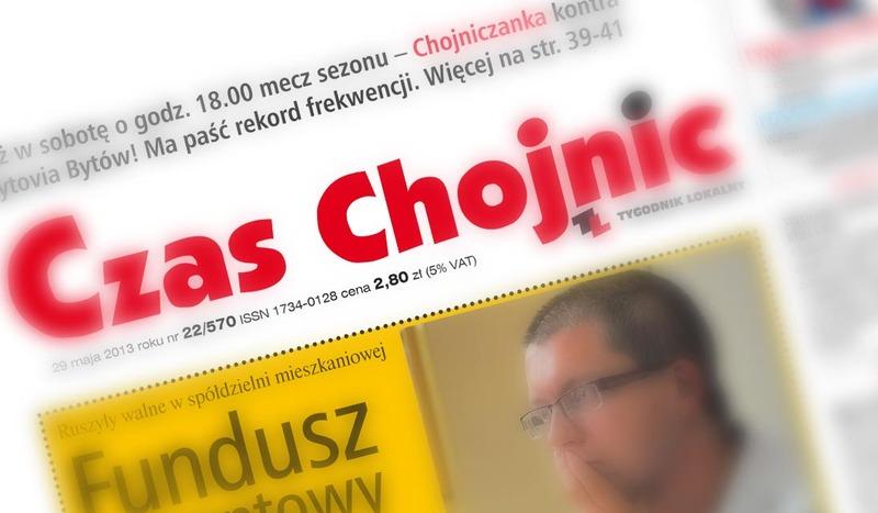 ?Czas Chojnic? w kioskach już w środę