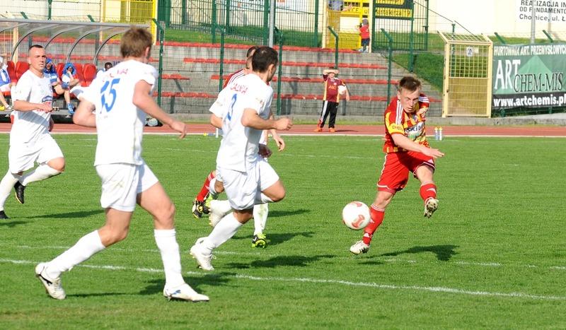 Chojniczanka pewnie wygrywa z Calisią (GALERIA)
