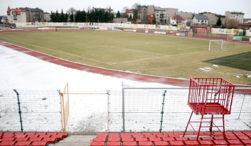 Stadion w Chojnicach gotowy, choć prognozy nie są zbyt optymistyczne (FOTO)