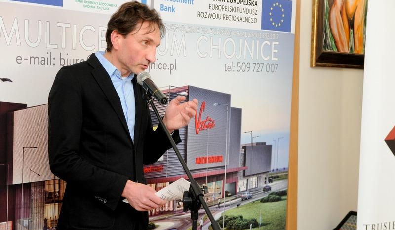 Na konferencji o galerii Victoria