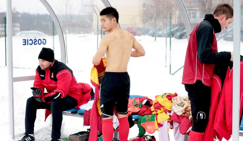 Kosuke Ikegami ? pierwszy Azjata w Chojniczance