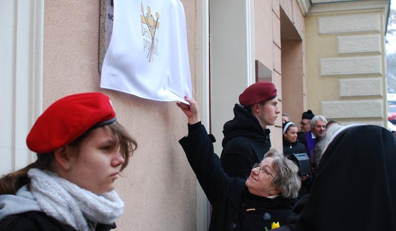 Odsłonięcie tablicy siostry Adelgund Tumińskiej (FOTO)