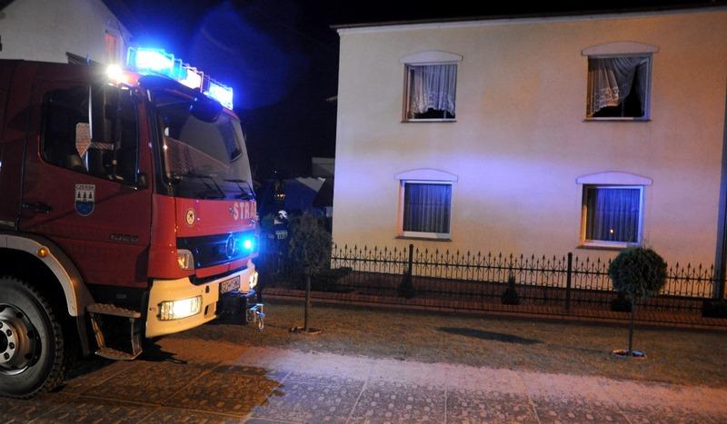 Pożar w domu w Czersku (FOTO)