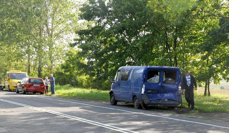 Dwie kolizje, dwa mandaty (FOTO)