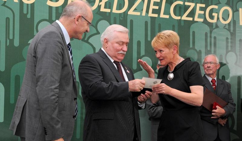 Lech Wałęsa przyjechał na 135-lecie Banku Spółdzielczego w Czersku (GALERIA)