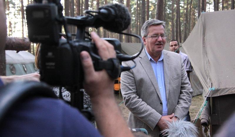 Zobacz wizytę prezydenta zza kulis (FOTO, WIDEO)