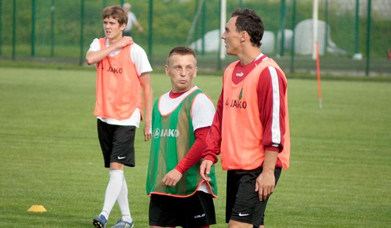 Mocne wejście Marcina Garucha. Nowy idol chojnickich kibiców