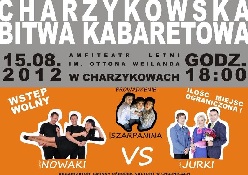 Charzykowska Bitwa Kabaretowa już w środę