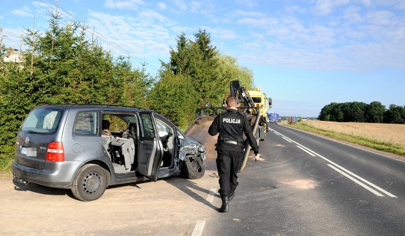 Kolizja w Pawłowie na drodze 240 (FOTO)