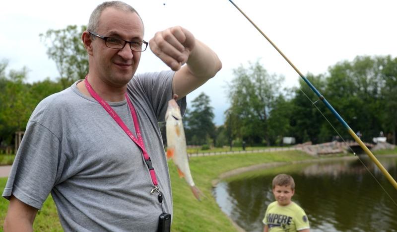 Można już wędkować w parku Tysiąclecia!