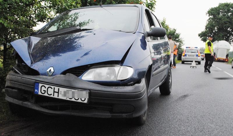 Kolizja na trasie Zalesie ? Lubnia (FOTO)