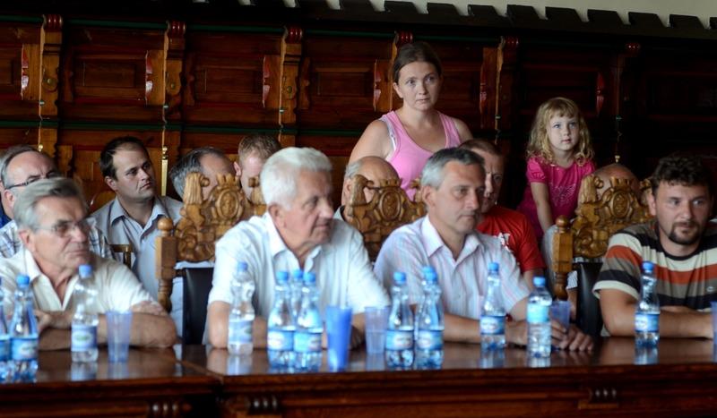 Działkowcy spotkali się w ratuszu (ZDJĘCIA)