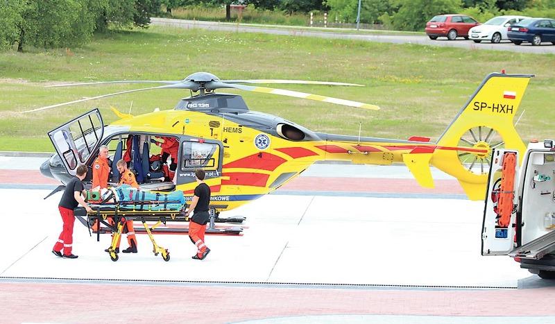 Młoda dziewczyna sparaliżowana  po skoku na trampolinie
