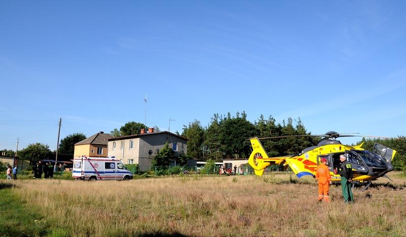 Tragedia w Czersku. Piach przysypał siedmioletnie dziecko (WIDEO)