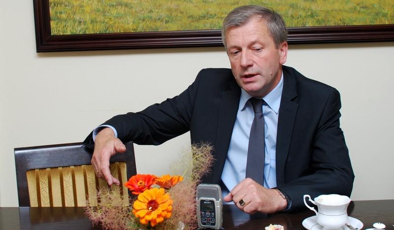 Wiceminister odwiedził urząd gminy Chojnice