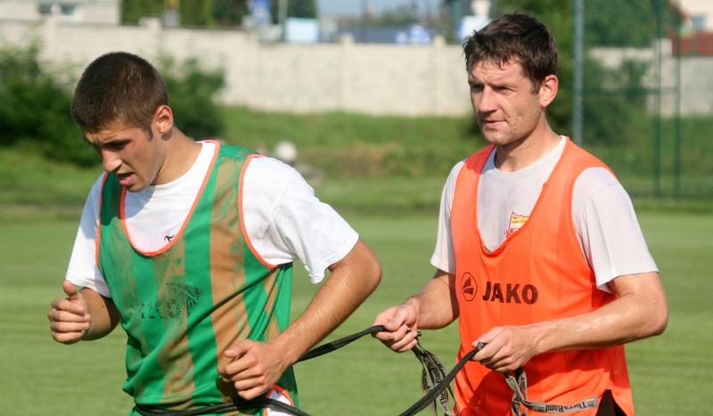 Robert Sierant zagrał w dwóch sparingach rezerw Chojniczanki