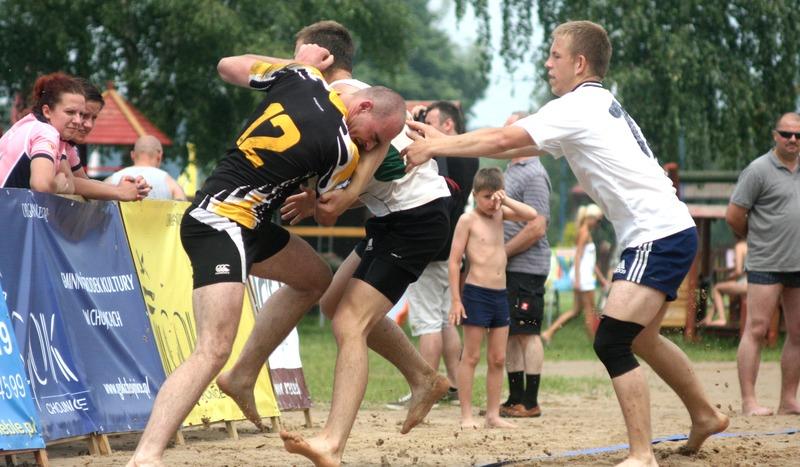Charzykowy Cup 2012. Grali w rugby na plaży (ZDJĘCIA)