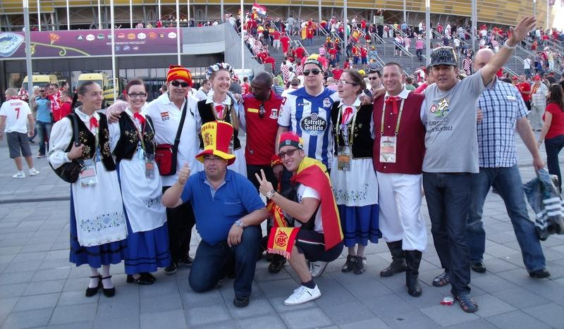 Bławatki grały na Euro 2012 podczas czterech meczów