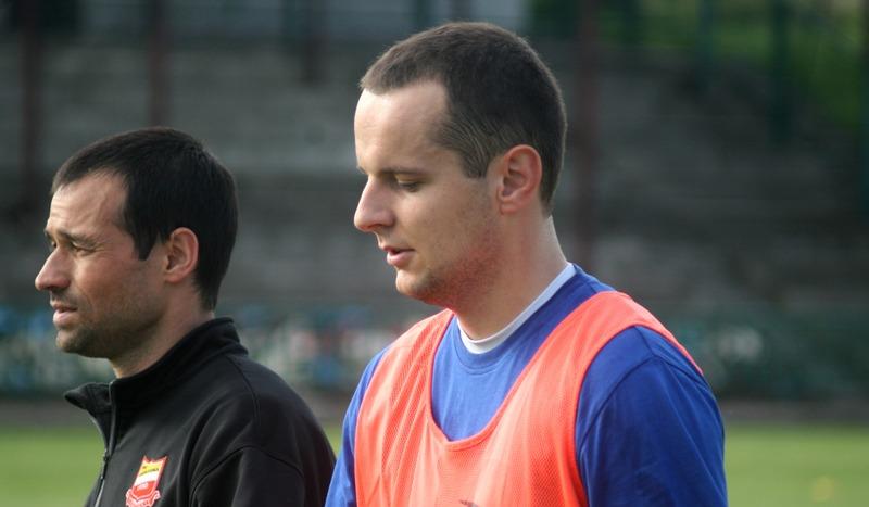 Tomasz Mikołajczak trenował z Chojniczanką