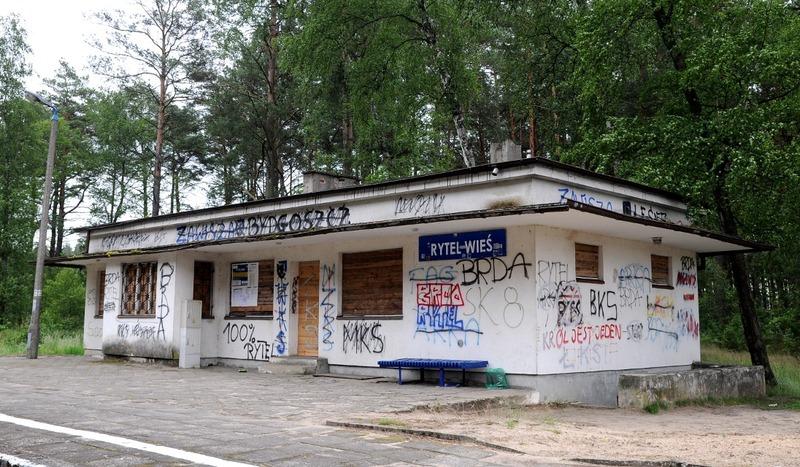 Dworzec w Rytlu turystów nie przyciąga