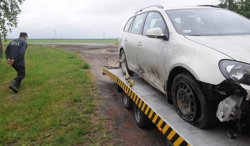 Kraksa na trasie Chojnice ? Tuchola (FOTO)