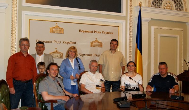 Delegacja powiatu chojnickiego w Korsuniu Szewczenkowskim