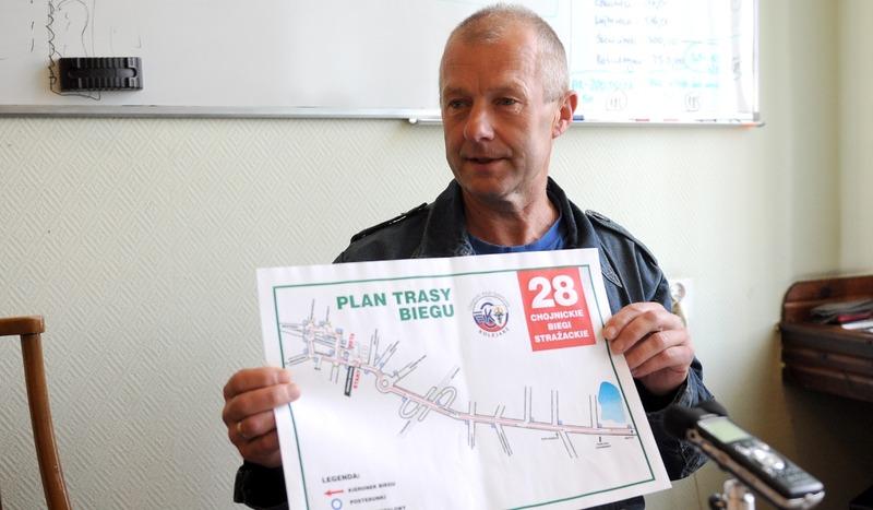 Którędy pobiegną zawodnicy na Chojnickich Biegach Strażackich?