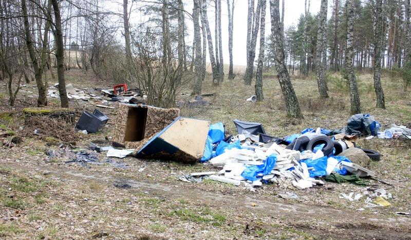 Wyrzucają śmieci gdzie leci. Gmina ma problem