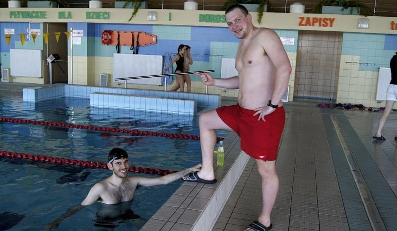 Worek medali chojnickich pływaków