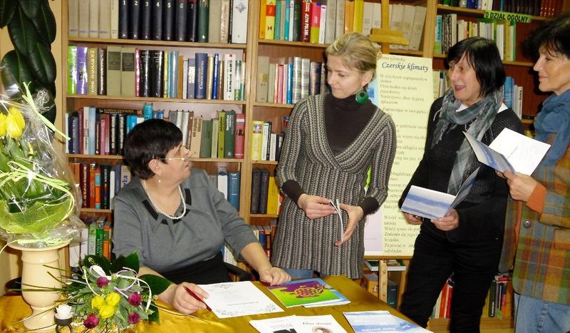 Spotkanie autorskie w bibliotece