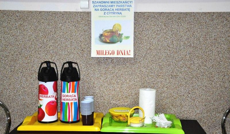 W Czersku częstują herbatą