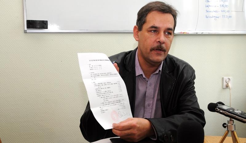 Dlaczego burmistrz dostał list po chińsku?