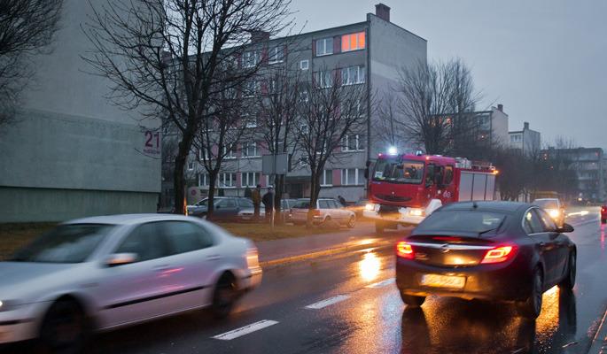 Straż pożarna na Młodzieżowej AKTUALIZACJA!