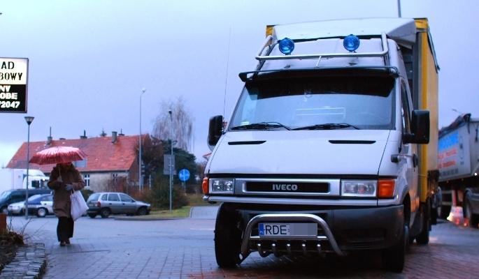 Wymusił pierwszeństwo na Gdańskiej