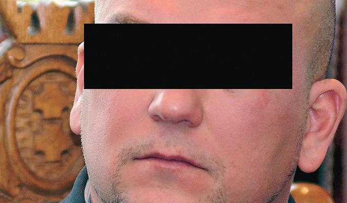 Agresywny radny zatrzymany przez policję