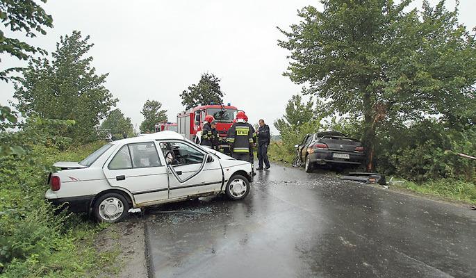 Wyprzedzała zbyt blisko łuku