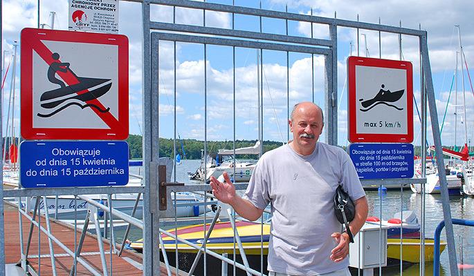 Chcą zakazać skuterów na Charzykowskim