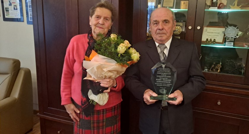 Diamentowe gody Marii i Mariana Jażdziewskich ze Swornegaci 